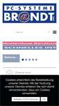 Mobile Screenshot of pc-systeme-brandt.de